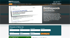 Desktop Screenshot of bid4keywords.com